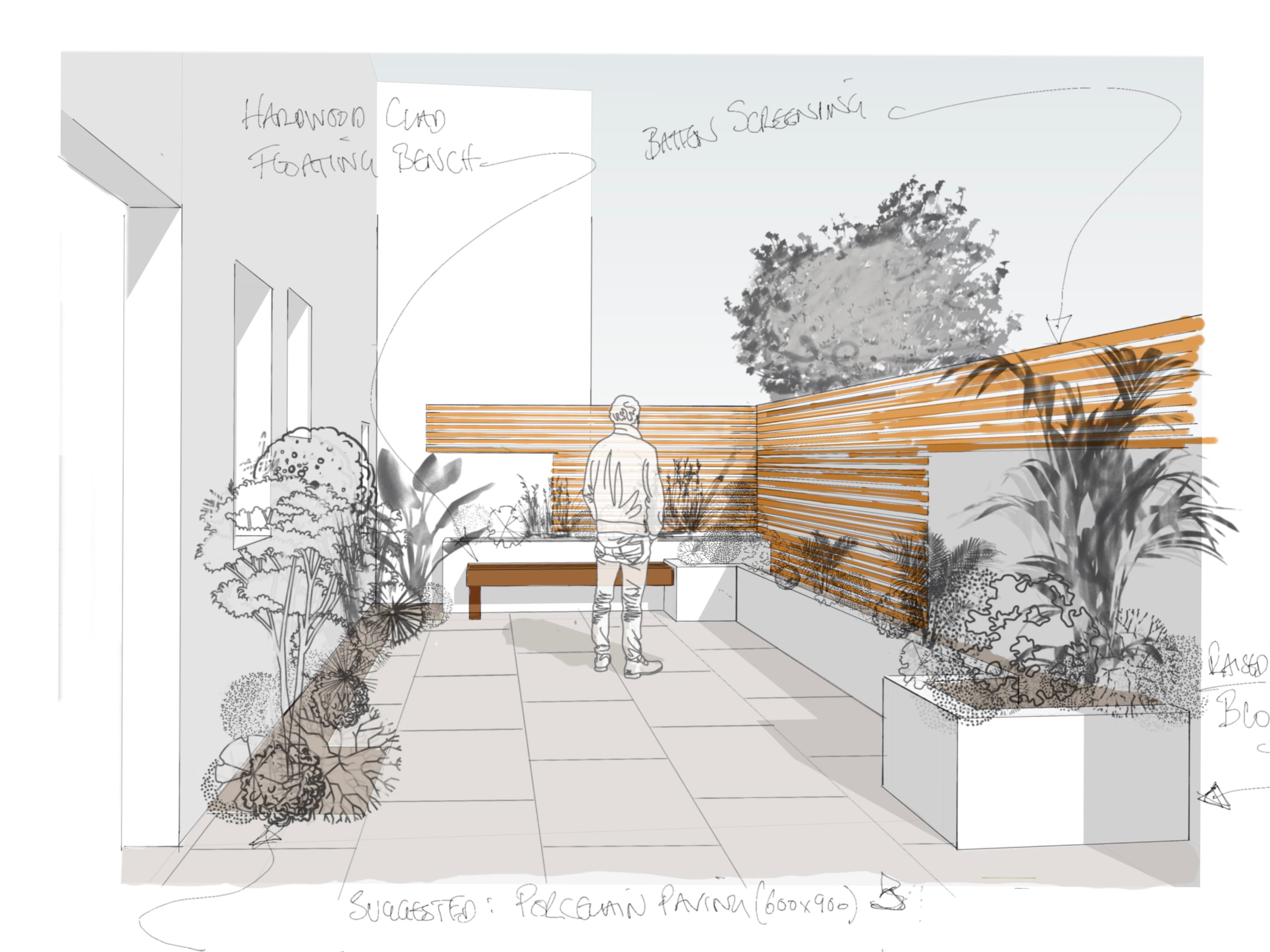 Design-led landscaping project