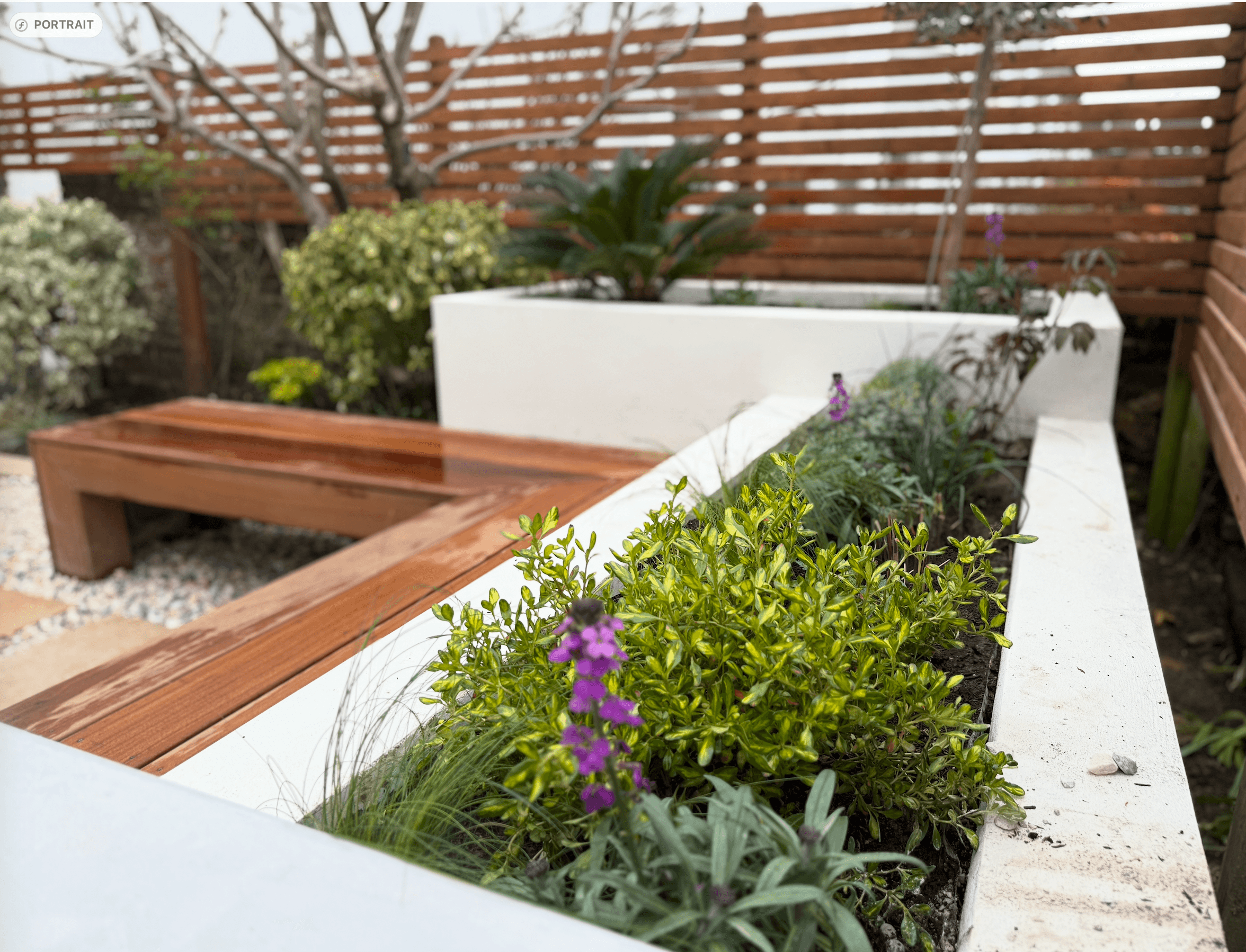 A recent landscaping project in Brighton by Brunswick Landscapes